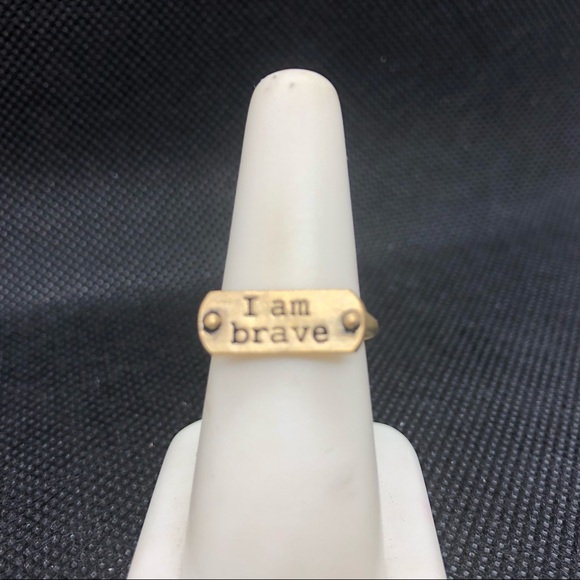 Dogeared Jewelry - Dogeared “I am brave” ring